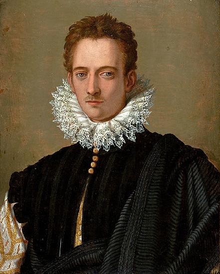ALLORI Alessandro Portrait of a Florentine Nobleman oil painting image